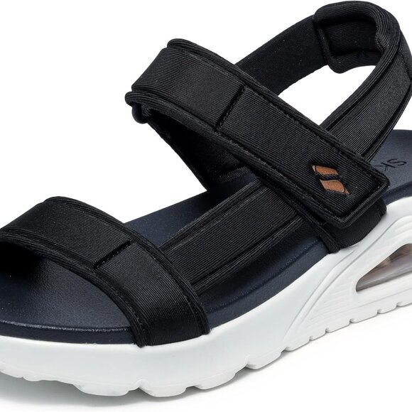 Women's Summer Sport Sandal Nylon Rubber Cushioned Lightweight Adjustable - Picture 1 of 6